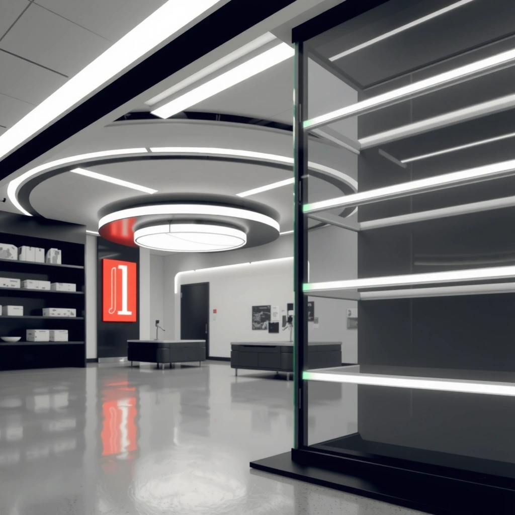 Layered glassmorphism interface